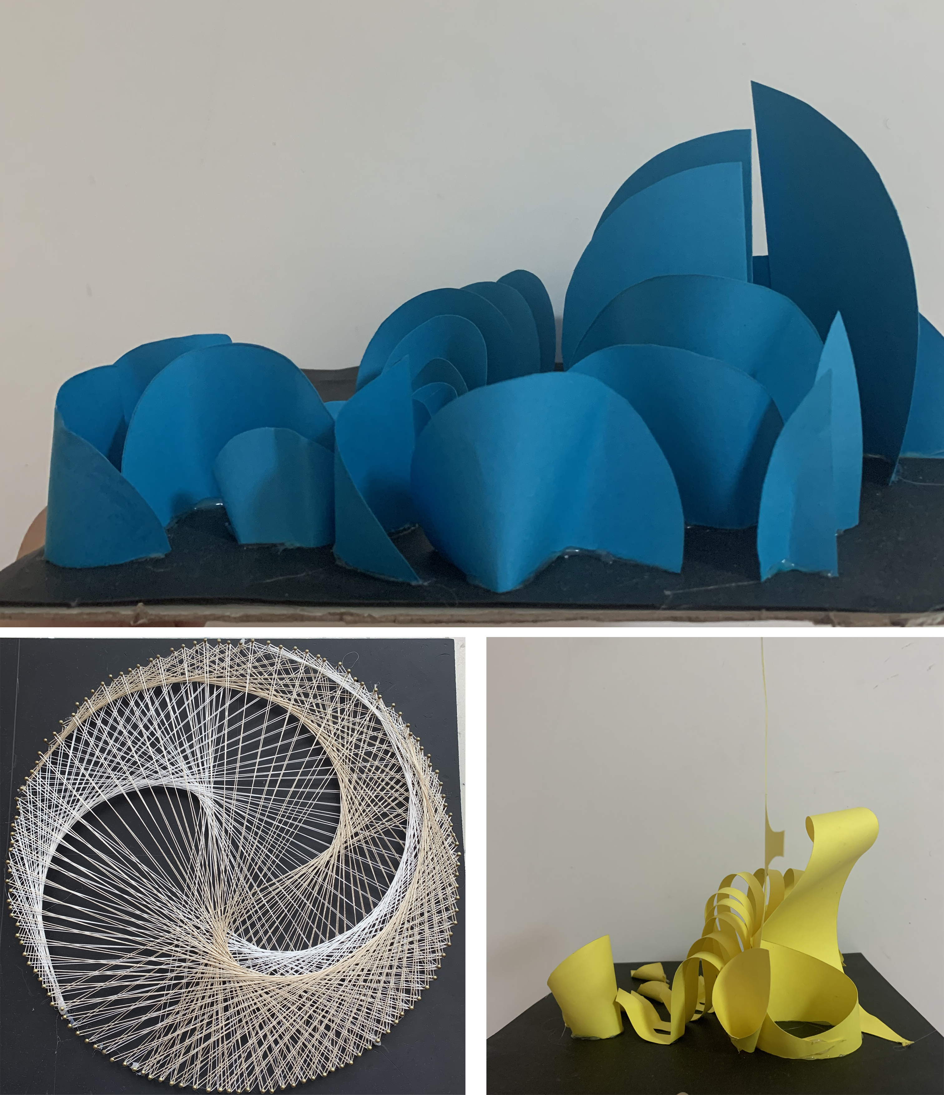 《立体构成》课程作品展